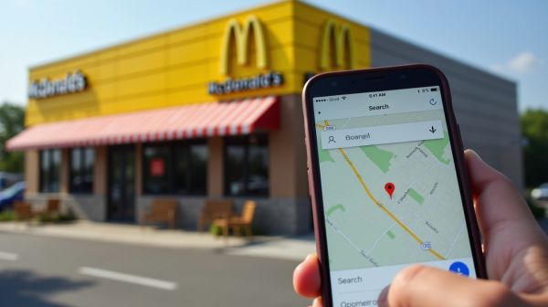 Comment localiser facilement un McDonald's à proximité