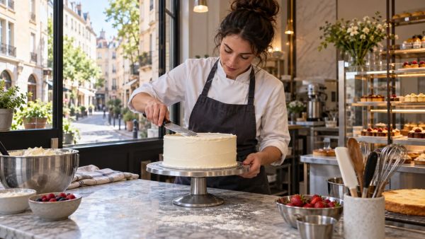 Top raisons d'utiliser un plateau tournant en pâtisserie